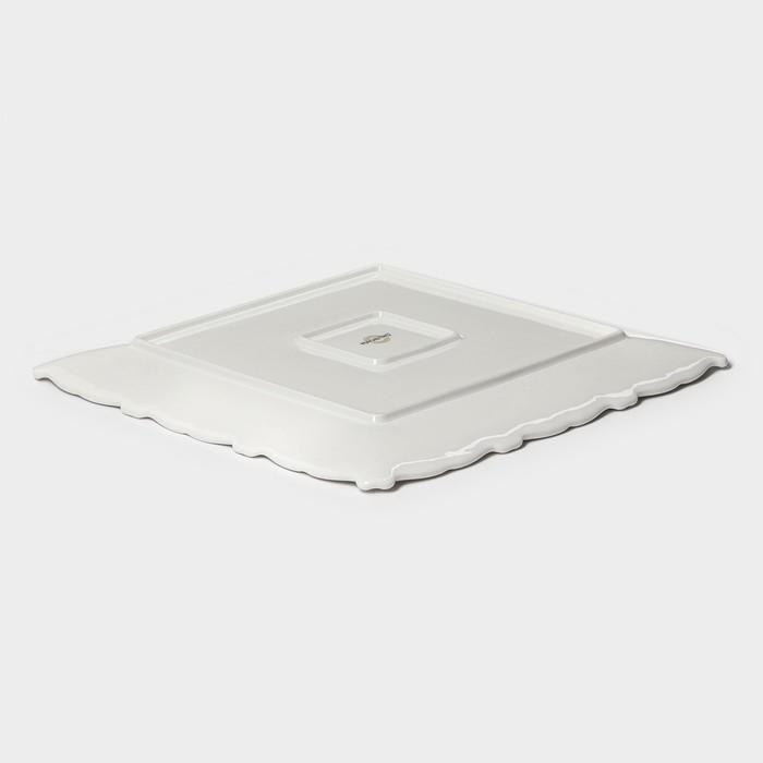 Тарелка фарфоровая пирожковая Magistro Kingdom, 26×2 см Тарелка фарфоровая пирожковая Magistro Kingdom, 26×2 см