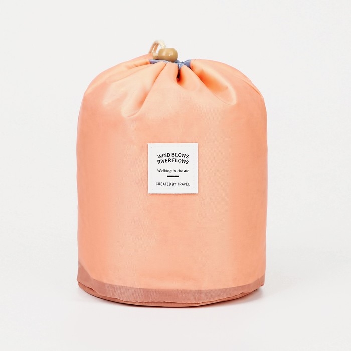 Косметичка на шнурке, с кошельком, цвет розовый Косметичка на шнурке, с кошельком, цвет розовый