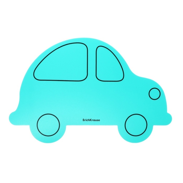 Доска для лепки А4, ErichKrause Доска для лепки А4, ErichKrause "Matt Ice Metallic Машинка", 1,3 мм, фигурная, микс