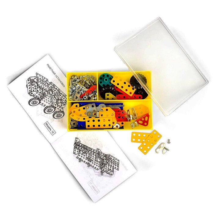 Конструктор «Техник №2», 195 деталей, 20 моделей, цветной Конструктор «Техник №2», 195 деталей, 20 моделей, цветной