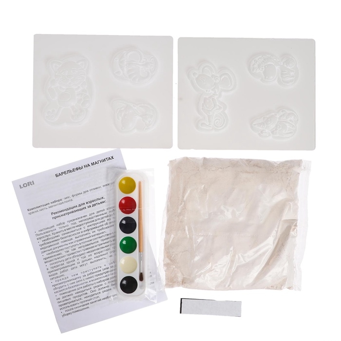 Набор для творчества «Фигурки на магнитах. Озорные зверята» Набор для творчества «Фигурки на магнитах. Озорные зверята»