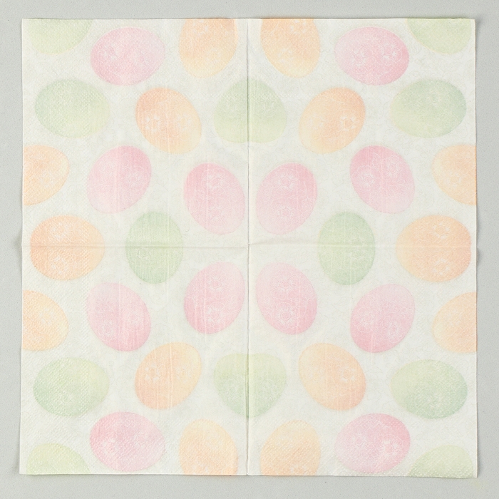 Салфетки бумажные «Пасхальные яйца» 25х25 см, набор 20 шт. Салфетки бумажные «Пасхальные яйца» 25х25 см, набор 20 шт.