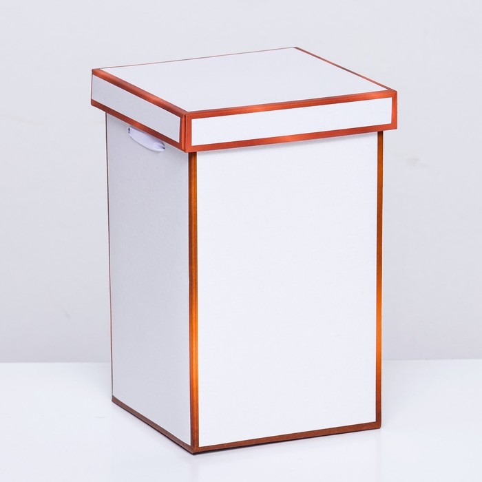 Коробка складная, золото, 14 х 23 см