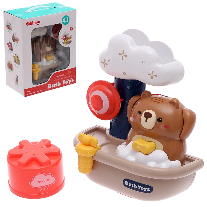 Лейка для ванны на присоске «Медвежонок» Лейка для ванны на присоске «Медвежонок»