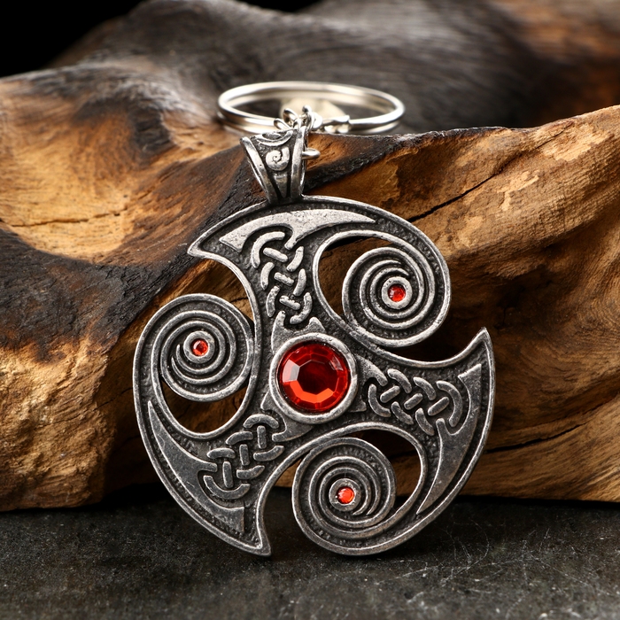 Амулет-брелок, тотем "Трефот" №39, металлический