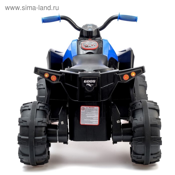 Электромобиль «Квадроцикл», 2 мотора, цвет синий Электромобиль «Квадроцикл», 2 мотора, цвет синий