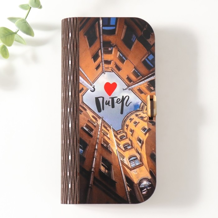 Шкатулка  Шкатулка "Двор" 17х8,5х3,5 см