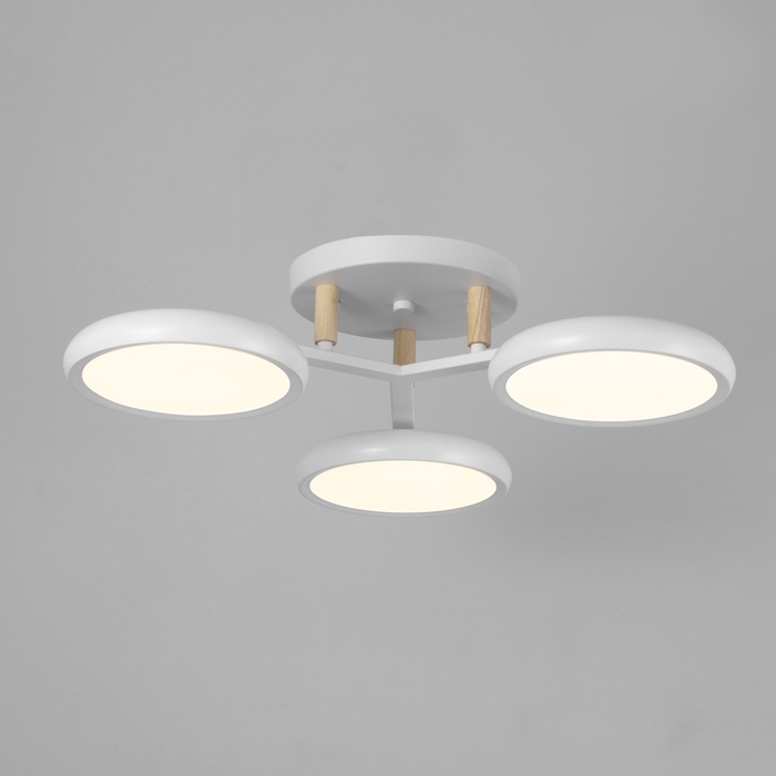 Люстра Люстра "Алис" 3хLED 72Вт 3000-6000К белый 52х52х13 см