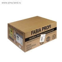 Мойка FABIA PROFI, 50х45 см, врезная, S = 3,0 и 0,8 мм, сифон с переливом + корзина