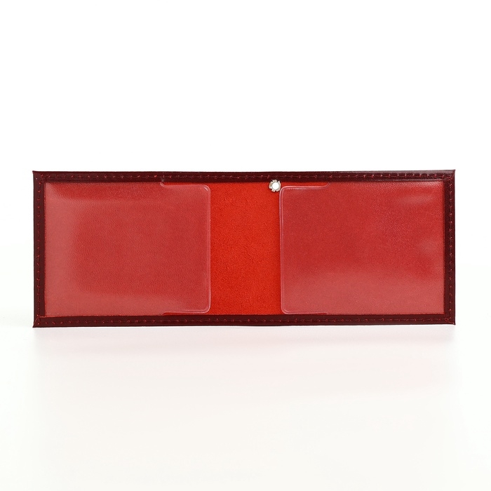 Обложка для удостоверения  Обложка для удостоверения "Участник боевых действий", цвет бордовый