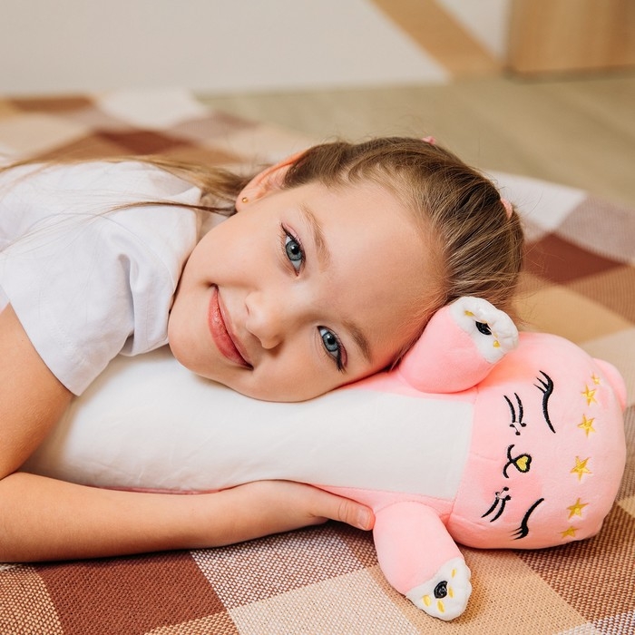 Подушка для путешествий мягкая игрушка «Котик», 70 см Подушка для путешествий мягкая игрушка «Котик», 70 см