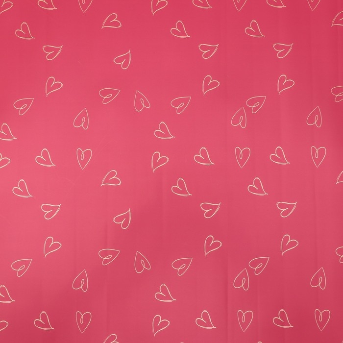 Пленка для цветов 57см x10м, красный, 65 микрон Пленка для цветов 57см x10м, красный, 65 микрон