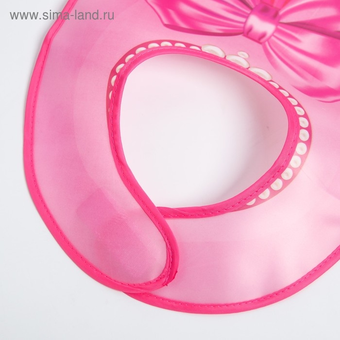 Нагрудник для кормления «Любимая дочка» непромокаемый на липучке, с карманом Нагрудник для кормления «Любимая дочка» непромокаемый на липучке, с карманом