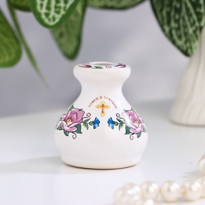 Подсвечник Подсвечник "Бочонок", керамика