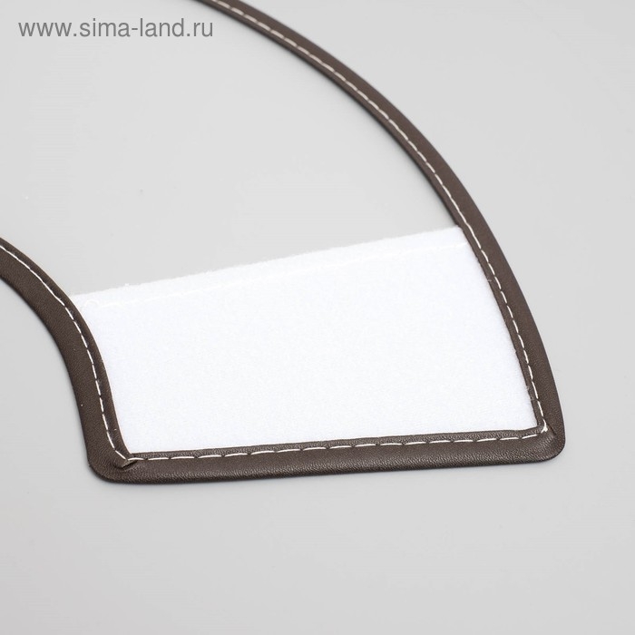 Ветеринарный воротник  Ветеринарный воротник "Пижон" №4, обхват шеи 26 см, высота 13,5 см