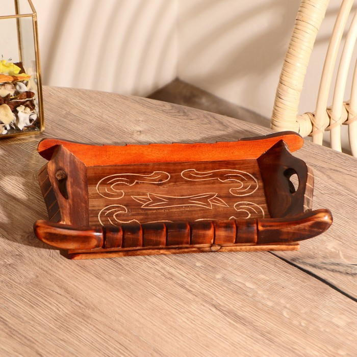 Набор подносов Набор подносов "Сказка" дерево 38х22х5,5 см