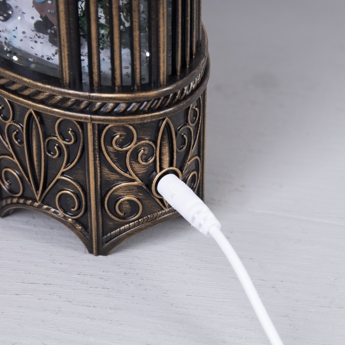 Светодиодная фигура «Фонарь с детьми и снеговиком» 13 × 25.5 × 8 см, пластик, батарейки ААх3 (не в комплекте), USB, свечение тёплое белое Светодиодная фигура «Фонарь с детьми и снеговиком» 13 × 25.5 × 8 см, пластик, батарейки ААх3 (не в комплекте), USB, свечение тёплое белое