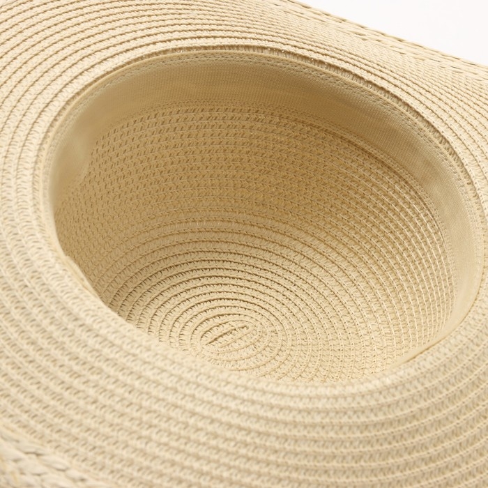 Шляпа женская MINAKU, цв. молочный, р-р 58