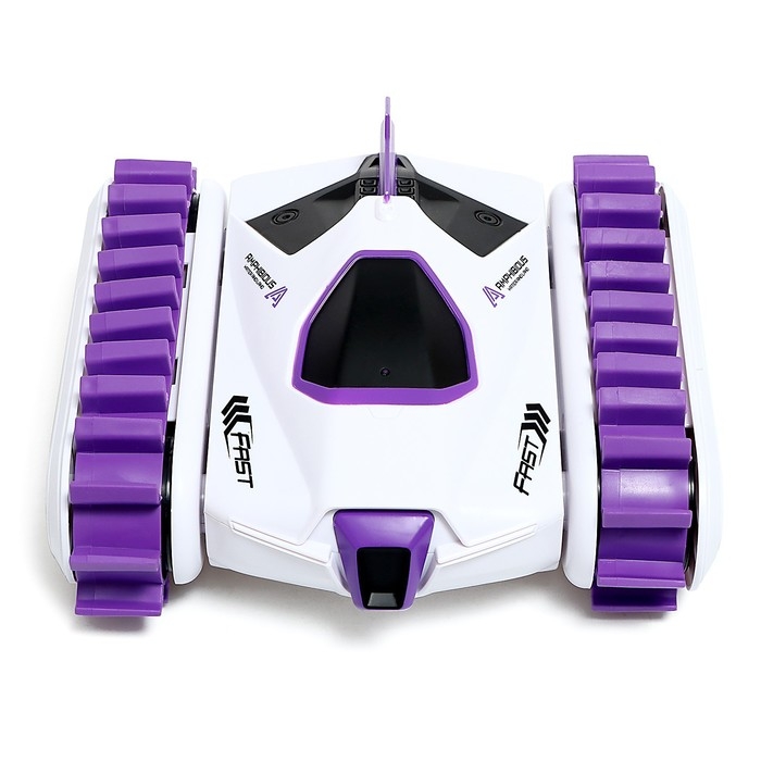 Машина-перевёртыш «Амфибия», с аккумулятором, цвет бело-сиреневый Машина-перевёртыш «Амфибия», с аккумулятором, цвет бело-сиреневый