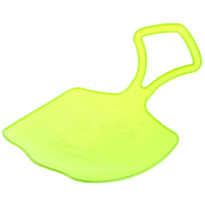 Санки ледянка «Зайка», цвета МИКС Санки ледянка «Зайка», цвета МИКС