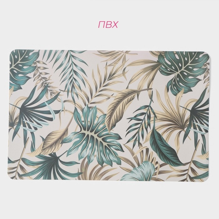 Салфетки сервировочные на стол Доляна Flores, 4 шт, 28×43 см