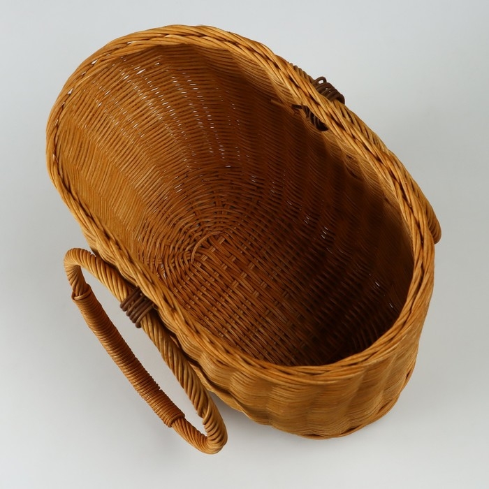 Корзина плетеная, 26 х 16 х 18/30,5 см, ротанг Корзина плетеная, 26 х 16 х 18/30,5 см, ротанг