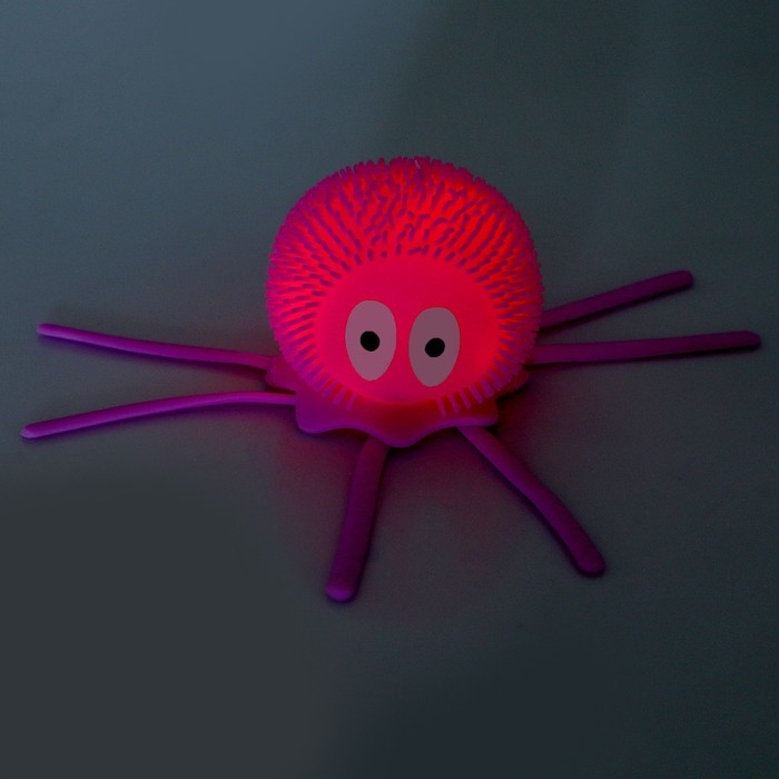 Ёжка «Осьминог» световой, цвета МИКС Ёжка «Осьминог» световой, цвета МИКС
