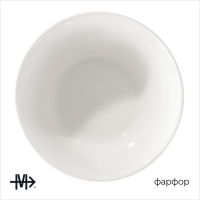 Салатник фарфоровый Magistro Сrotone, 1,4 л, 20×9 см, цвет белый