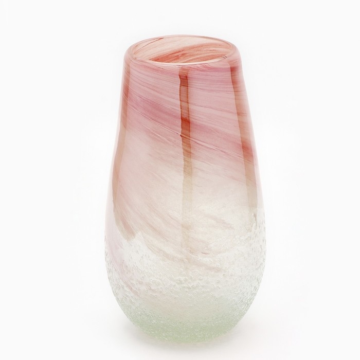 Ваза для цветов «Элен» из цветного стекла 30,5×17,5×17,5 см Ваза для цветов «Элен» из цветного стекла 30,5×17,5×17,5 см