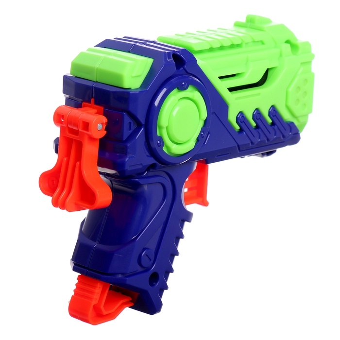 Дартс с бластером  Дартс с бластером "Акула", стреляет мягкими пулями, мячи и дротики на липучке