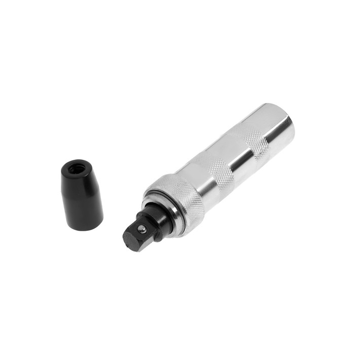 Отвертка ударно-поворотная ТУНДРА 1/2 Отвертка ударно-поворотная ТУНДРА 1/2", с битами 6 шт., металлическая рукоятка, кейс