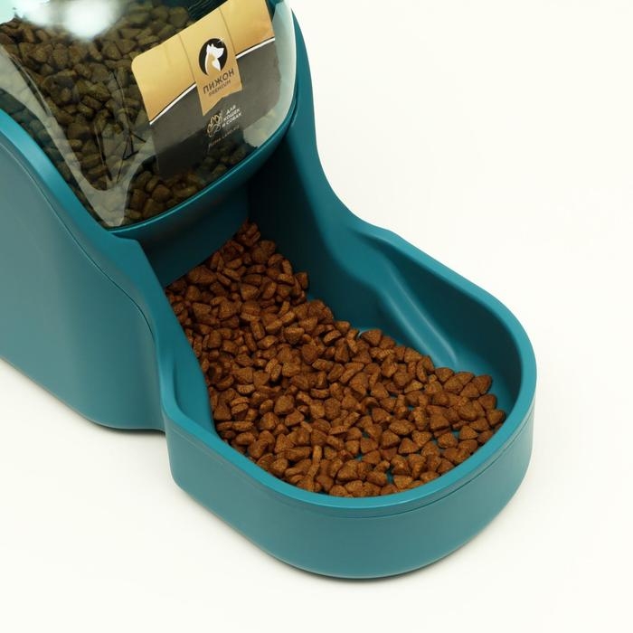 Автокормушка  Автокормушка "Пижон Premium",  контейнер 3,5 л, зелёная