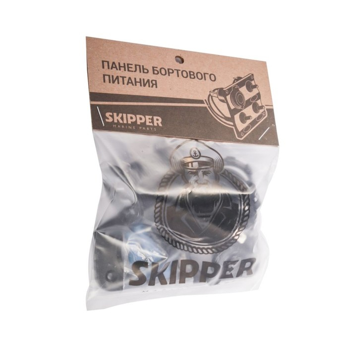 Панель прикуривателя Skipper PN181SL1USB, пластик черный, -15АА, 12V Панель прикуривателя Skipper PN181SL1USB, пластик черный, -15АА, 12V