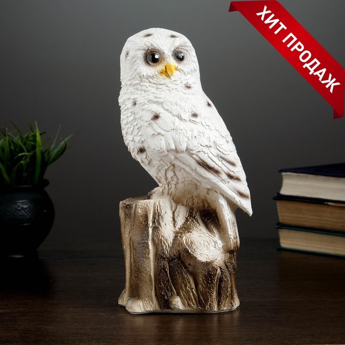 Копилка  Копилка "Сова полярная" 14х12х27см