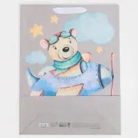 Пакет подарочный крафтовый, упаковка, &laquo;Малышам&raquo;, L 31&times;40&times;11.5 см