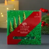 Свечи ароматические чайные &laquo;Снежный кипарис&raquo;, набор 9 шт.