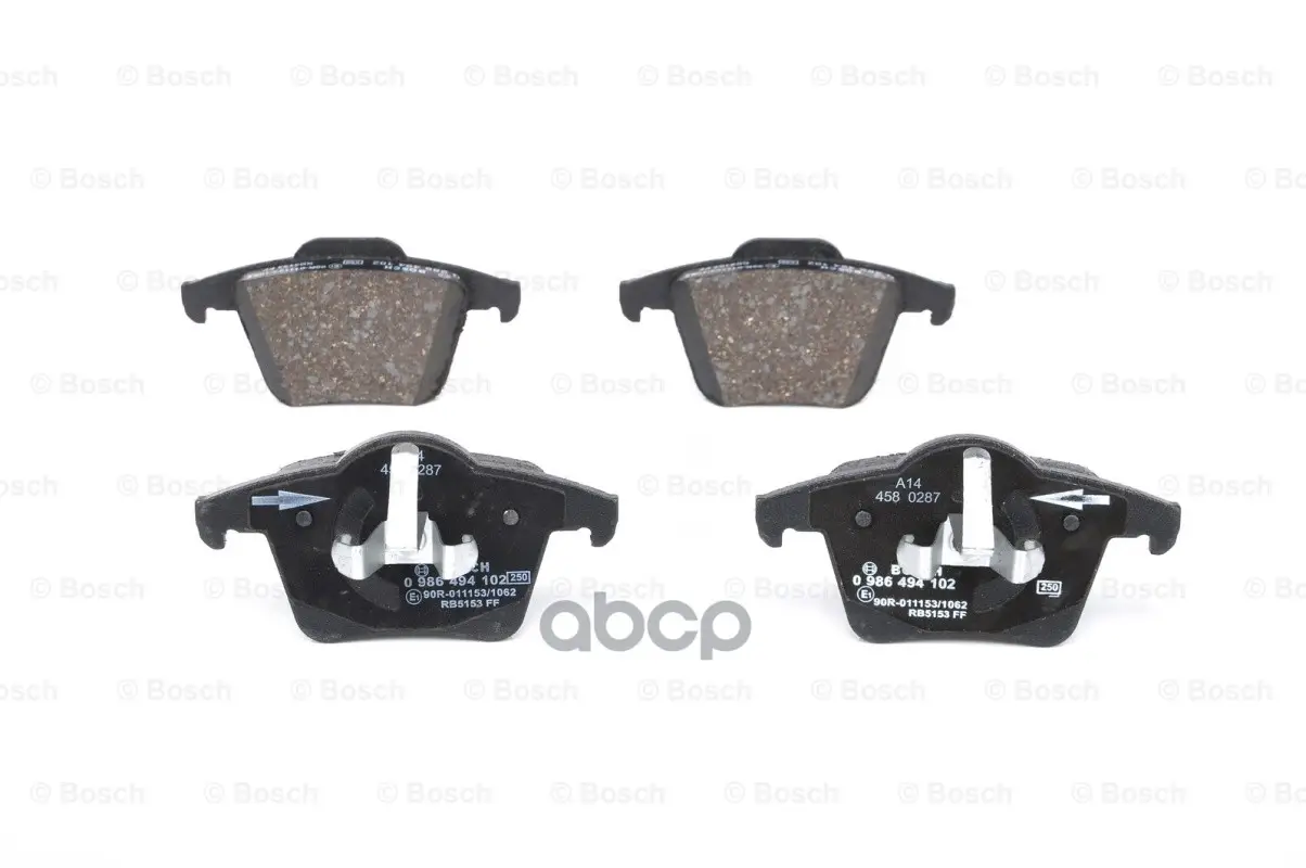 колодки тормозные зад. Bosch арт. 0 986 494 102