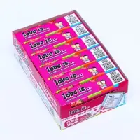 Жевательные конфеты Love is, клубника, 20 г