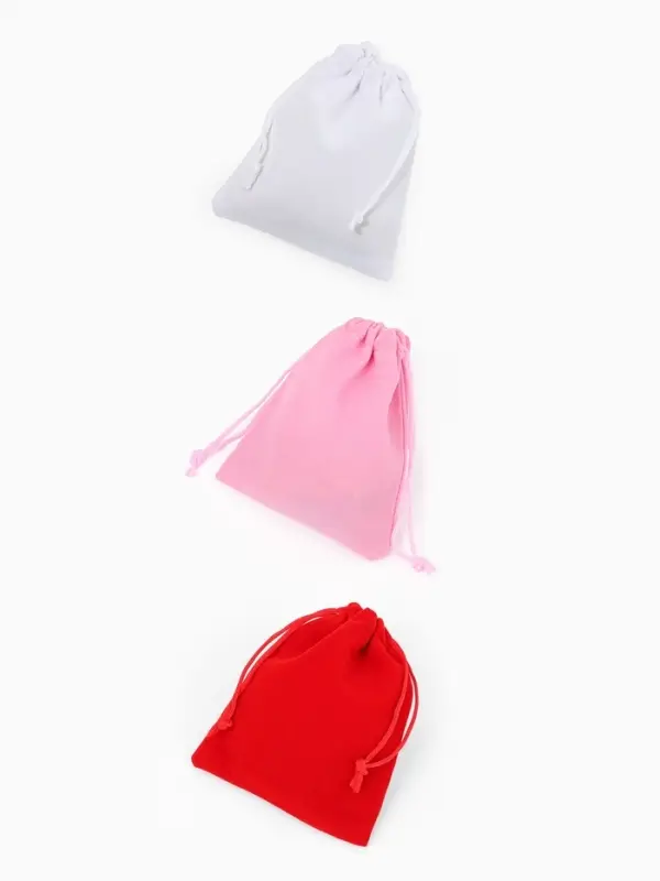 Набор мешочков подарочных 15 шт.  "Влюблённое ассорти", 9*10, цвет МИКС (10087843)