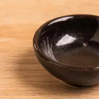 Соусник, 4.5×4.5×2 см, керамика, чёрный
