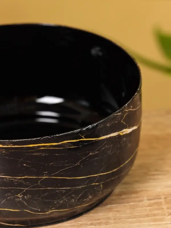 Конфетница с крышкой  Конфетница с крышкой "Тёмный шоколад" 11х11х7 см