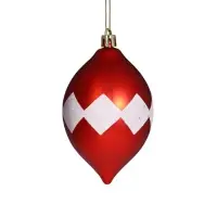 Ёлочные игрушки &laquo;Льдинки&raquo;, новогодние, набор 19 шт., красно-золотой