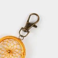 Брелок ловец снов, 17 см, золотистый Брелок ловец снов, 17 см, золотистый