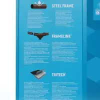 Бассейн каркасный Steel Pro, 305&times;76 см, с фильтр-насосом, круглый, 561JF Bestway