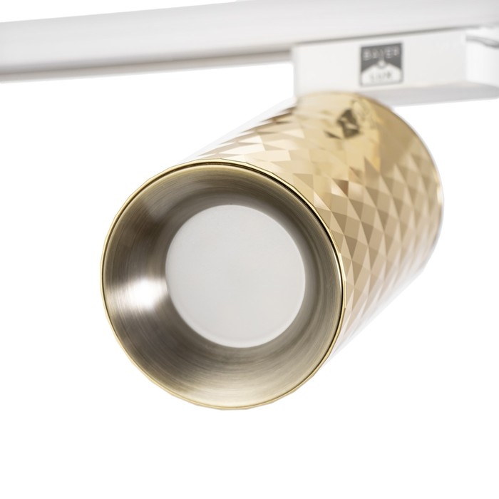 Светильник трековый Светильник трековый "Андри" GU10 220В золото 7,5х7,5х20 см