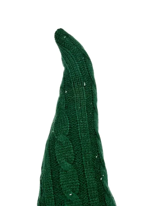 Фигура текстиль «Гном в зелёном» 54 см, 1 LED, от батареек AG13×3, свечение тёплое белое