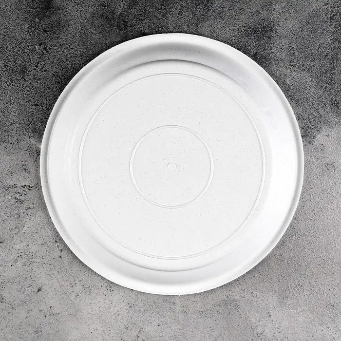 Поддон для горшка, d = 22 см, пластик, цвет мрамор Поддон для горшка, d = 22 см, пластик, цвет мрамор