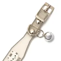 Ошейник для кошек &laquo;Котя&raquo;, 30&times;1 см, со светоотражающим покрытием, серый