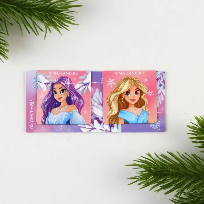 Магнитные закладки для книг, 2 шт. на подложке «Новый год: Сияй» Магнитные закладки для книг, 2 шт. на подложке «Новый год: Сияй»