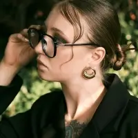 Серьги металл &laquo;Кольца&raquo;, тренд, цвет золото